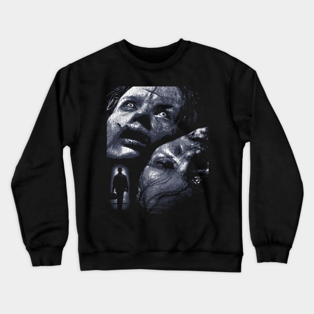 Believer Horror Classic Crewneck Sweatshirt by sarsim citarsy